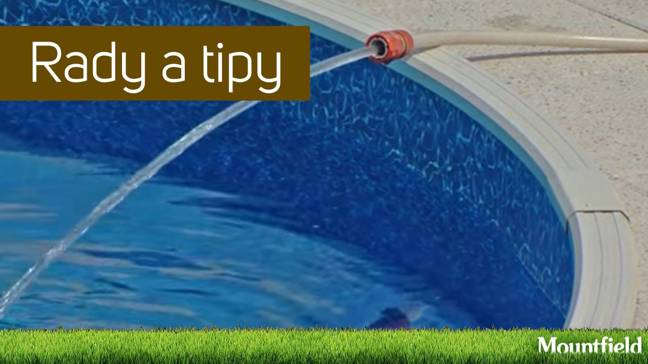 Jak zazimovat správně bazén